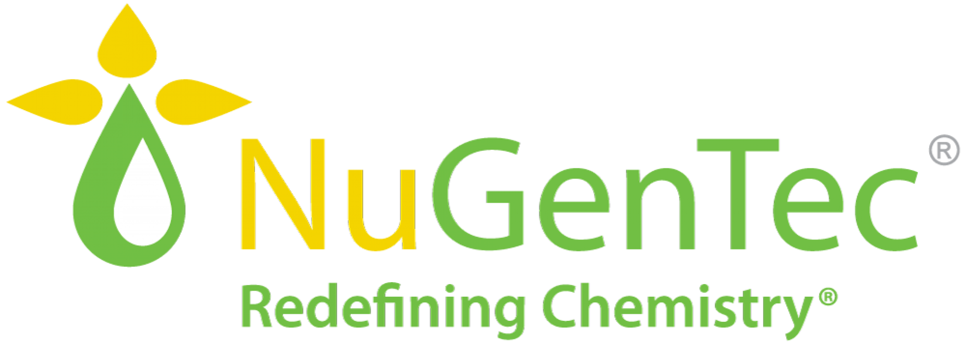 NuGenTec Logo with Slogan - Redefining Chemistry